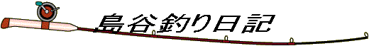 島谷釣り日記 